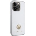 Guess GUHCP15XPS4DGPS iPhone 15 Pro Max 6.7" srebrny/silver hardcase Strass Metal Logo