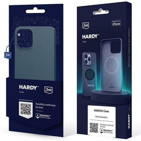 3MK Hardy Case iPhone 15 Pro 6.1" niebieski/royal blue MagSafe