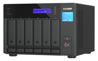 QNAP TVS-h674T-i5-32G | 6-zatokowy serwer NAS, Intel Core 32GB RAM, 2x 2,5GbE, 2x Thunderbolt, Tower