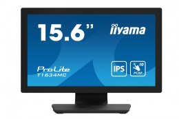 IIYAMA Monitor 15.6 cala T1634MC-B1S IPS,poj.10pkt.450cd,IP65,7H,VGA,HDMI,DP