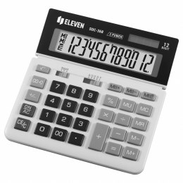 ELEVEN Kalkulator biurowy SDC368 biało-czarny