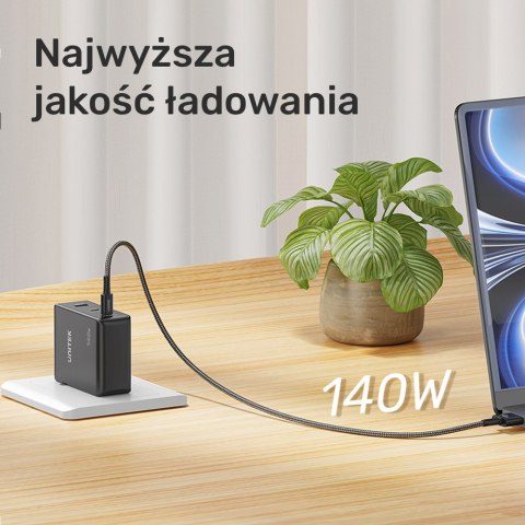 Unitek Kabel zasilający USB-C - MagSafe 3 140W 2 m