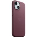 Etui Apple MT4A3ZM/A iPhone 15 Plus 6.7" MagSafe czerowna morwa/mulberry FineWoven Case