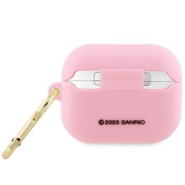 Hello Kitty HKAP3DKHSP Airpods Pro cover różowy/pink Silicone 3D Kitty Head