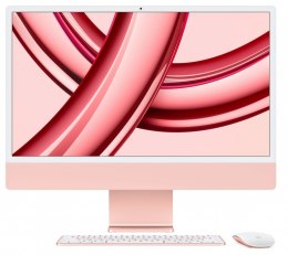 Apple IMac 24 cale: M3 8/8, 8GB, 256GB SSD - Różowy