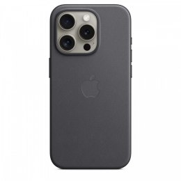 Apple Etui z tkaniny FineWoven z MagSafe do iPhone 15 Pro Czarne