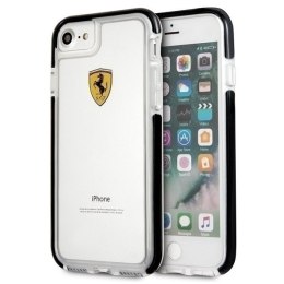 Ferrari Hardcase FEGLHCP7BK iPhone 7/8 SE 2020 / SE 2022 Shockproof transparent black