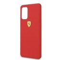 Ferrari Hardcase FESSIHCS67RE S20+ G985 czerwony/red Silicone