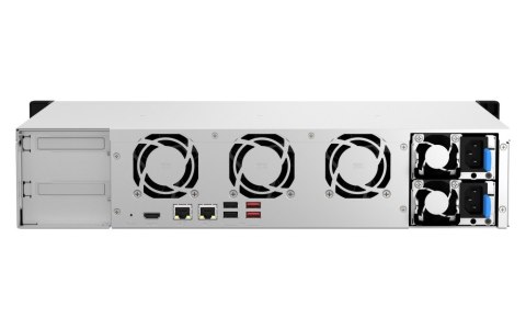 QNAP TS-864eU-RP-8G | 8-zatokowy płytki serwer NAS, Intel Celeron, 8GB RAM, 2x 2,5GbE RJ-45, RP RACK