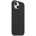 Etui Apple MT0J3ZM/A iPhone 15 / 14 / 13 6.1" MagSafe czarny/black Silicone Case