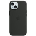 Etui Apple MT103ZM/A iPhone 15 Plus / 14 Plus 6.7" MagSafe czarny/black Silicone Case