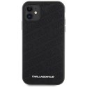 Karl Lagerfeld KLHCN61PQKPMK iPhone 11 / Xr 6.1" czarny/black hardcase Quilted K Pattern