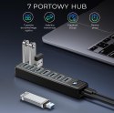 Orico Hub USB-C 5Gbps, 7 portów