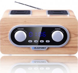 Blaupunkt Radio przenośne FM PLL SD/USB/AUX z akumulatorem i zegarkiem