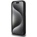 AMG AMHMP15X23SSPK iPhone 15 Pro Max 6.7" czarny/black hardcase Silicone Large Rhombuses Pattern MagSafe