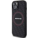AMG AMHMP15S23SMRK iPhone 15 / 14 / 13 6.1" czarny/black hardcase Silicone Carbon Pattern MagSafe