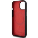 AMG AMHMP15S23SMRK iPhone 15 / 14 / 13 6.1" czarny/black hardcase Silicone Carbon Pattern MagSafe