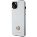 Guess GUHCP15MPS4DGPS iPhone 15 Plus 6.7" srebrny/silver hardcase Strass Metal Logo