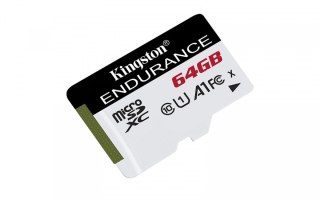 Kingston Karta microSD 64GB Endurance 95/30MB/s C10 A1 UHS-I | SDCE/64GB