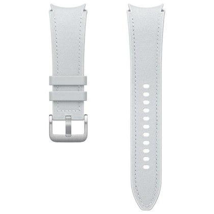 Samsung Pasek Hybrid Eco-Leather Band do Samsung Galaxy Watch 6 20mm M/L Srebrny | ET-SHR96LSEGEU