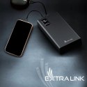 Extralink Powerbank EPB-068 USB-C EX.19508 czarny