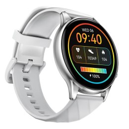 Kumi Smartwatch GW5 1.39 cala 300 mAh srebrny