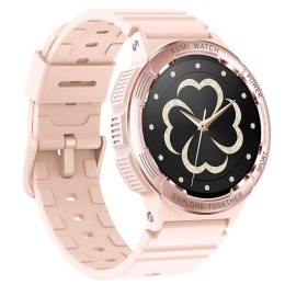 Kumi Smartwatch K6 1.3 cala 300 mAh różowy