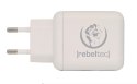 Rebeltec Ładowarka sieciowa dwa porty USB-C + USB-A H200 TURBO QC3.0 + PD20W