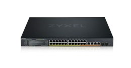 Zyxel Przełącznik XMG1930-30HP, 24-port 2.5GbE Smart Managed Layer 2 PoE 700W 22xPoE+/8xPoE++ Switch with 4 10GbE and 2