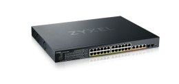 Zyxel Przełącznik XMG1930-30HP, 24-port 2.5GbE Smart Managed Layer 2 PoE 700W 22xPoE+/8xPoE++ Switch with 4 10GbE and 2