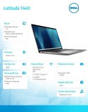 Dell Notebook Latitude 7440 Win11Pro i5-1335U/16GB/512GB SSD/14.0 FHD/+/Intel Iris Xe/FgrPr & SmtCd/FHD Cam/Mic/WLAN + BT/Backlit Kb/