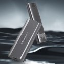 Qoltec Obudowa | kieszeń NV2271 na dysk M.2 SSD | SATA | NVMe | USB-C | 2TB