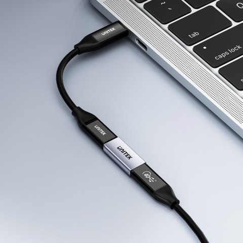 Unitek Łącznik USB-C(F) - USB-C(F) | 8K | 40Gbps | 240W | A1036GY