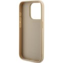 Guess GUHCP15XPSAIRSD iPhone 15 Pro Max 6.7" złoty/gold hardcase Saffiano Iridescent Script
