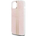 Guess GUHCP15MH4PSEGP iPhone 15 Plus / 14 Plus 6.7" różowy/pink hardcase IML 4G Gold Stripe