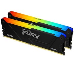 Kingston Pamięć DDR4 Fury Beast RGB 16GB(2* 8GB)/3600 CL17