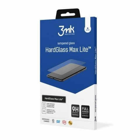 3MK HardGlass Max Lite Sony Xperia 5 V czarny/black, Fullscreen Glass Lite