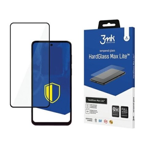 3MK HardGlass Max Lite Xiaomi Redmi Note 12 4G czarny/black