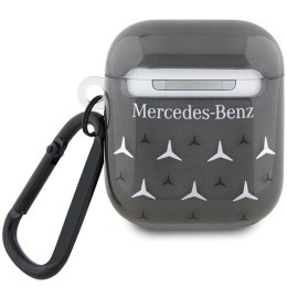 Mercedes MEA28DPMGS AirPods 1/2 cover czarny/black Large Star Pattern