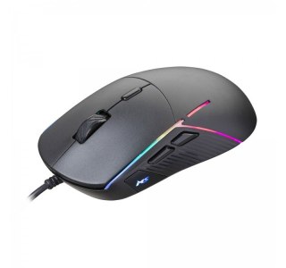 MS Mysz gamingowa przewodowa Nemesis C375 7200 DPI RGB LED czarna