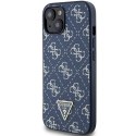 Guess GUHCP15MPG4GPB iPhone 15 Plus / 14 Plus 6.7" niebieski/blue hardcase 4G Triangle Metal Logo