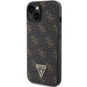 Guess GUHCP15MPG4GPK iPhone 15 Plus / 14 Plus 6.7" czarny/black hardcase 4G Triangle Metal Logo