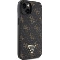 Guess GUHCP15MPG4GPK iPhone 15 Plus / 14 Plus 6.7" czarny/black hardcase 4G Triangle Metal Logo