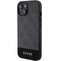 Guess GUHCP15SG4GLGR iPhone 15 / 14 / 13 6.1" szary/grey hardcase 4G Stripe Collection