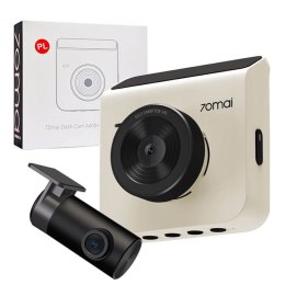 70mai Wideorejestrator A400 + kamera RC09 Biały