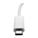 Eaton Wieloportowy adapter USB-C HDMI, port USB 3.2 Gen 1, Gigabit Ethernet, ładowanie PD 60 W, HDCP U444-06N-HGU-C Biały