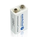 EverActive Akumulator 6F22/9V Li-ion 550 mAh USB-C