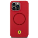 Ferrari FEHMP15XSBAR iPhone 15 Pro Max 6.7" czerwony/red hardcase Printed Ring MagSafe