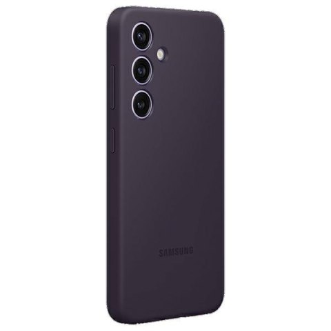 Etui Samsung EF-PS921TEEGWW S24 S921 ciemnofioletowy/dark violet Silicone Case