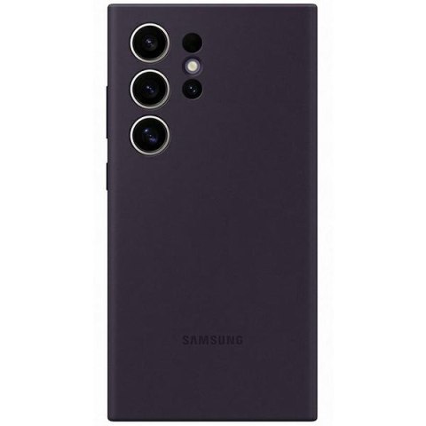 Etui Samsung EF-PS928TEEGWW S24 Ultra S928 ciemnofioletowy/dark violet Silicone Case